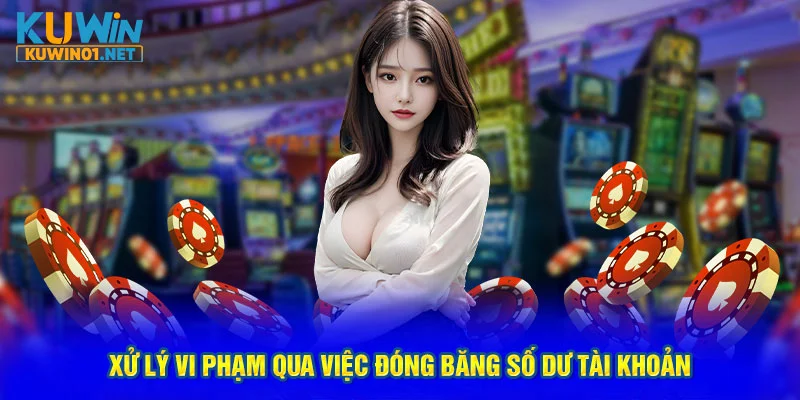 Xử lý vi phạm qua việc đóng băng số dư tài khoản